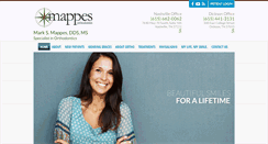 Desktop Screenshot of mappesortho.com